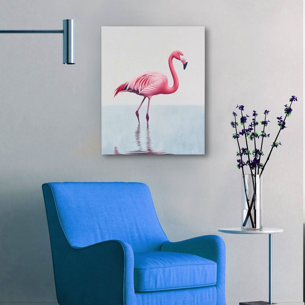 Flamingo Mirage - Luxury Wall Art