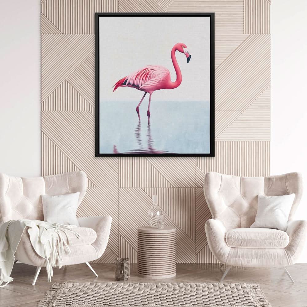 Flamingo Mirage - Luxury Wall Art