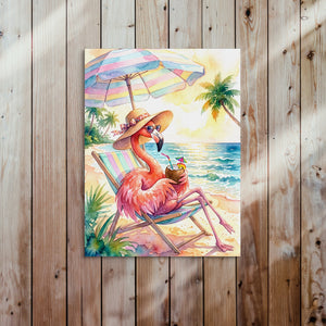 Flamingo Siesta - Luxury Wall Art