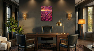 Flamingo Suspended - Luxury Wall Art