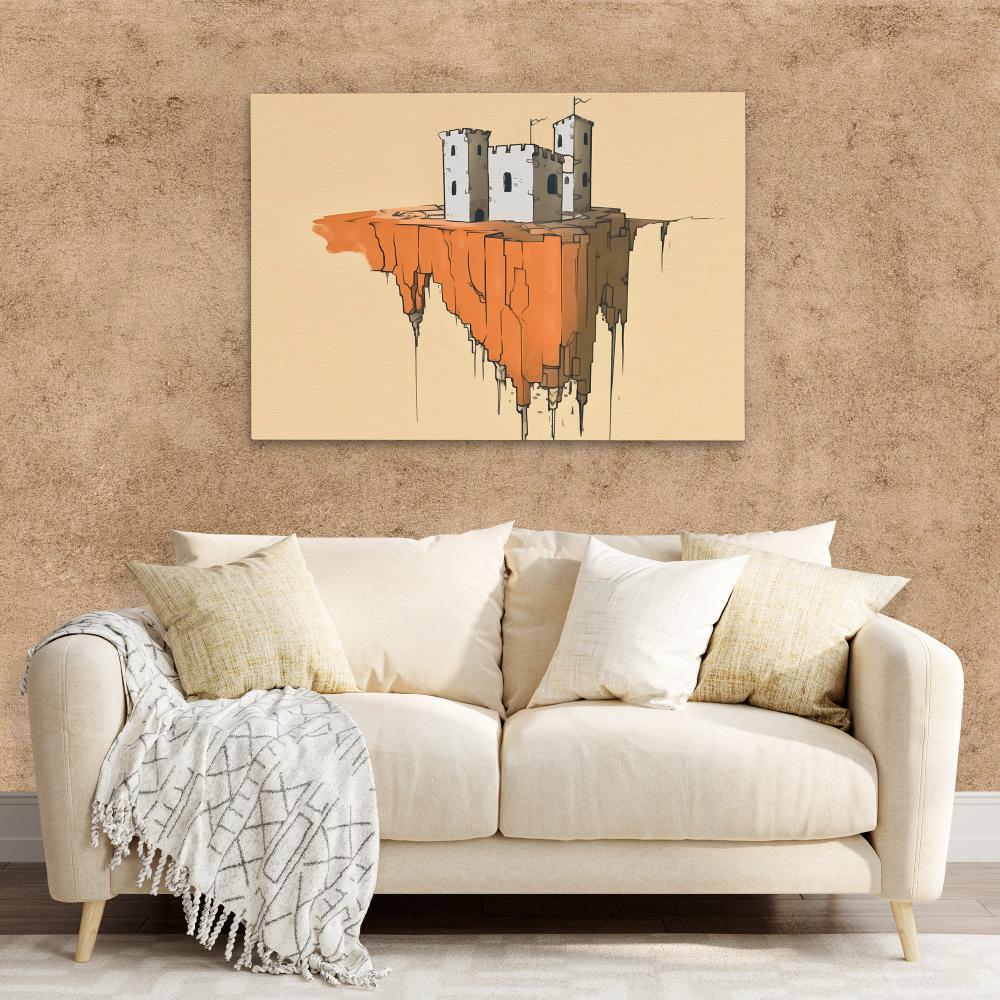 Floating Castle - Luxury Wall Art