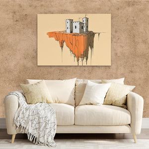 Floating Castle - Luxury Wall Art