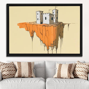 Floating Castle - Luxury Wall Art