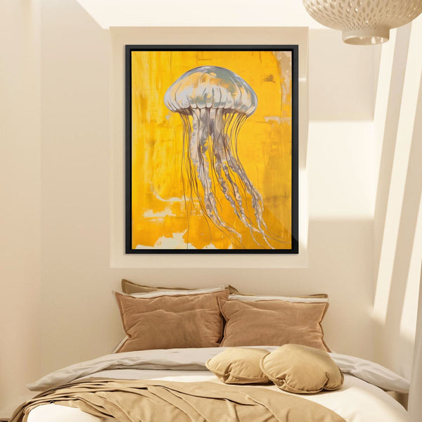 Floating Gold in a room