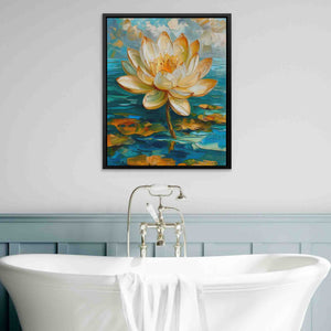 Floating Lotus - Luxury Wall Art