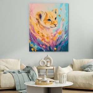 Floral Cub - Luxury Wall Art