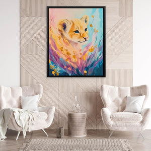 Floral Cub - Luxury Wall Art