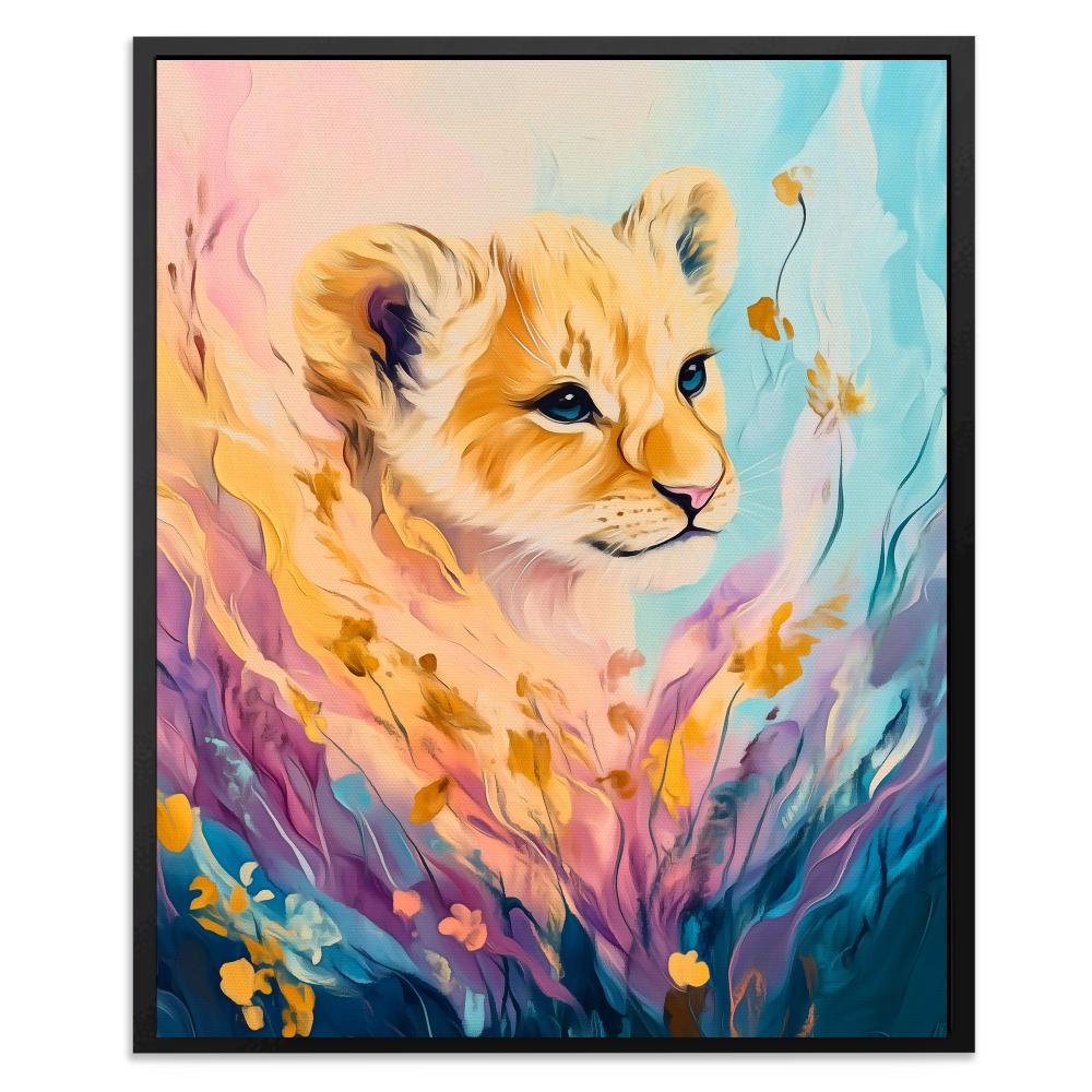 Floral Cub - Luxury Wall Art