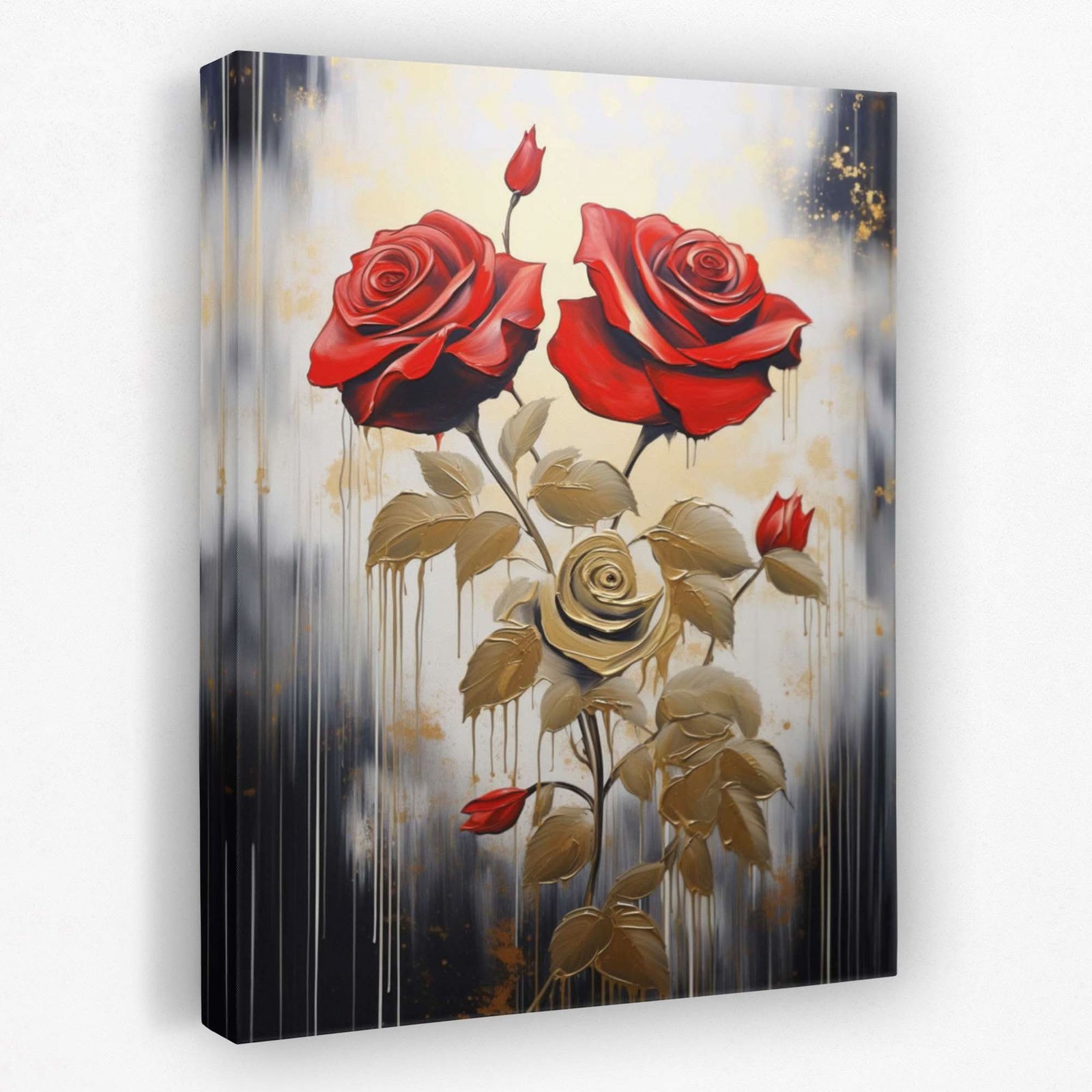 Floral Elegance - Floral Canvas Wall Art