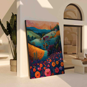 Floral Fields - Luxury Wall Art