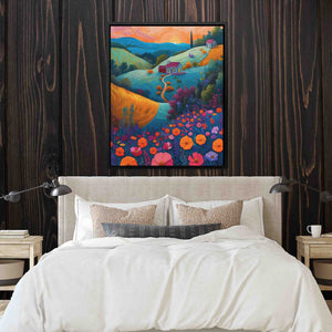 Floral Fields - Luxury Wall Art