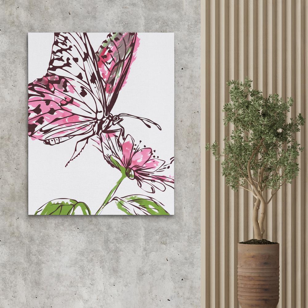 Floral Flutter - Luxury Wall Art