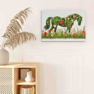 Floral Steed - Luxury Wall Art