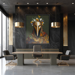 Flower Crowned Healer - Luxury Wall Art