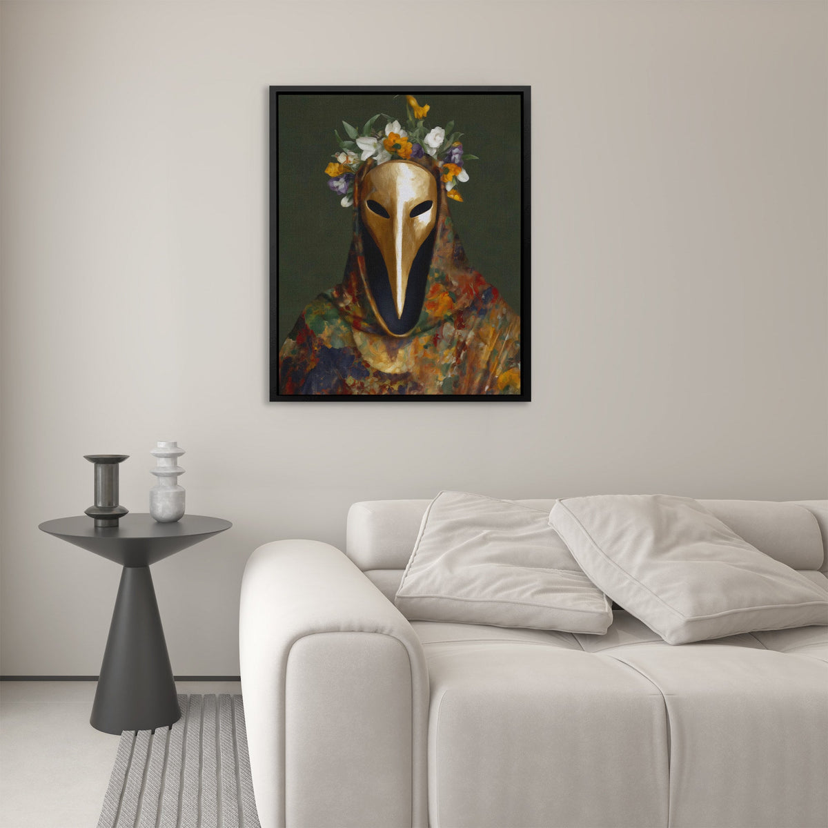 Flower Crowned Healer - Luxury Wall Art