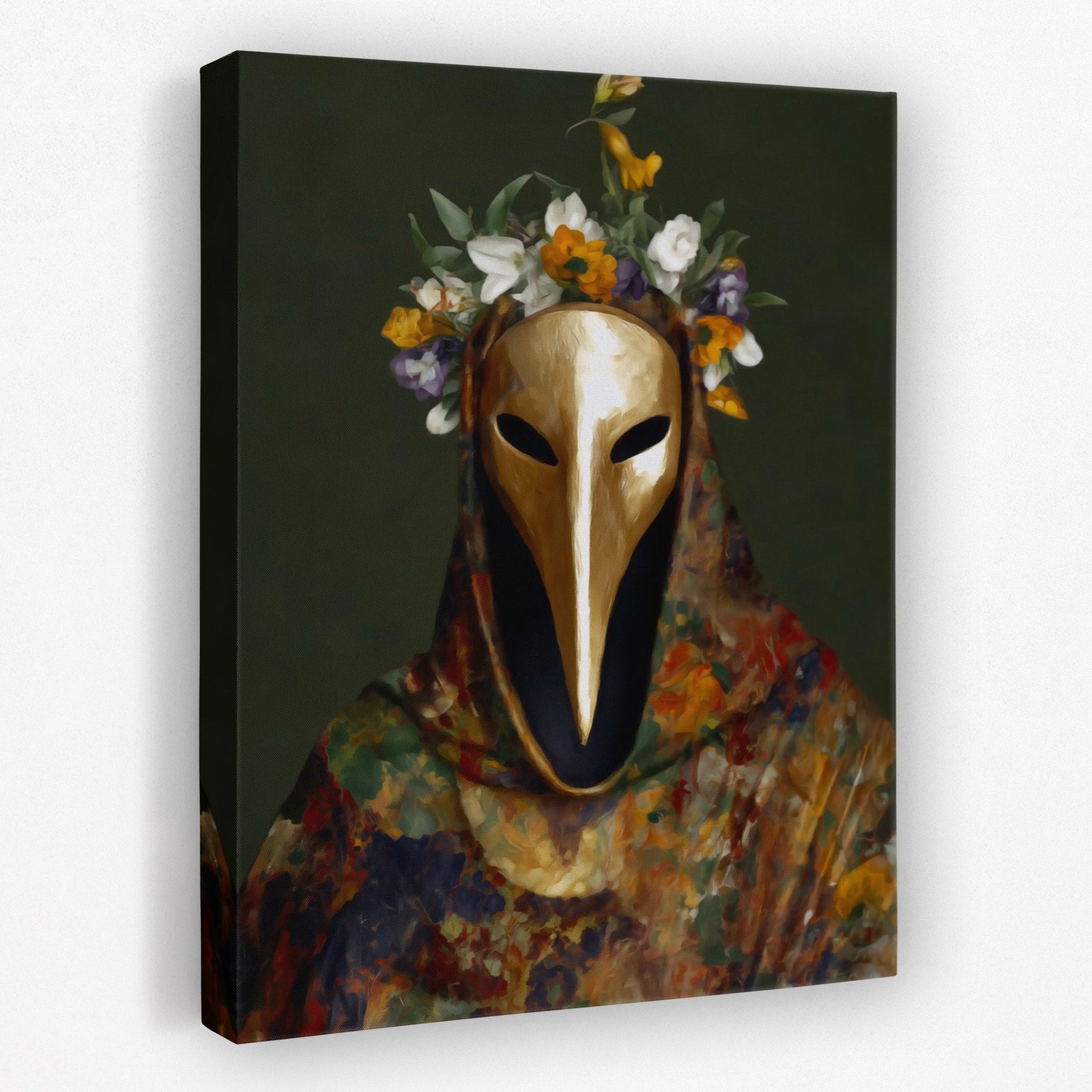 Flower Crowned Healer - Luxury Wall Art