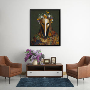 Flower Crowned Healer - Luxury Wall Art