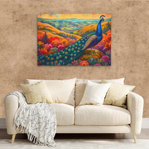 Flowing Feathered Tail - Luxury Wall Art