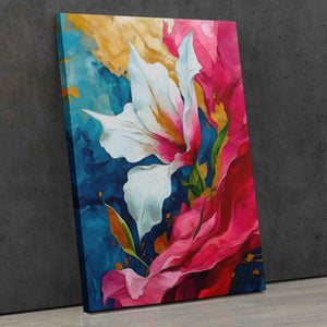 Fluid Lily - Luxury Wall Art