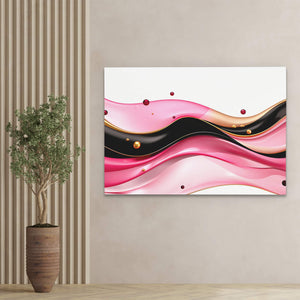 Fluid Pink River - Luxury Wall Art