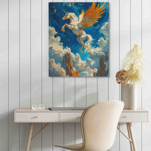 Flying Unicorn - Luxury Wall Art