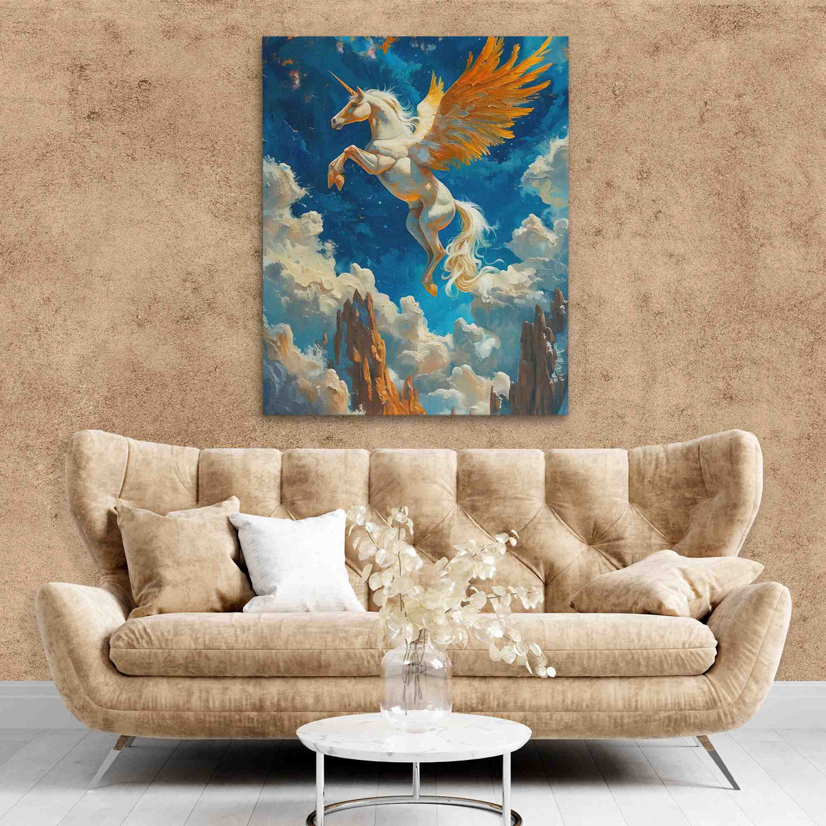 Flying Unicorn - Luxury Wall Art