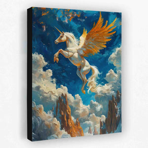 Flying Unicorn - Luxury Wall Art