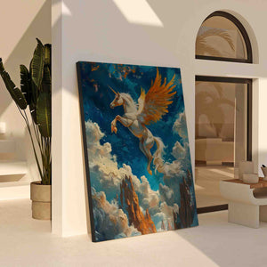 Flying Unicorn - Luxury Wall Art