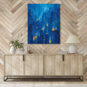 Foggy City - Luxury Wall Art