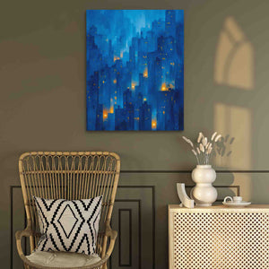 Foggy City - Luxury Wall Art