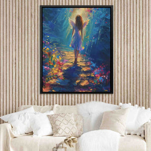 Following an Angel - Luxury Wall Art