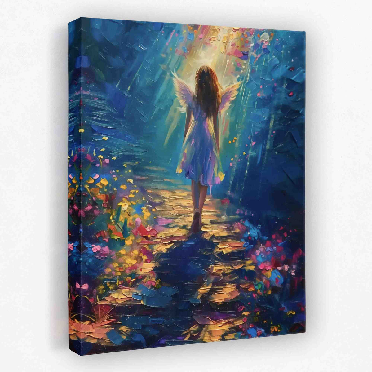 Following an Angel - Luxury Wall Art