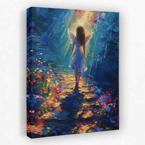 Following an Angel - Luxury Wall Art