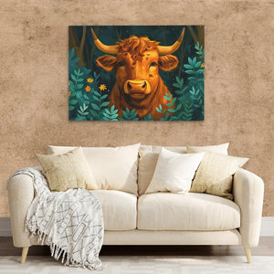 Forest Bull - Luxury Wall Art