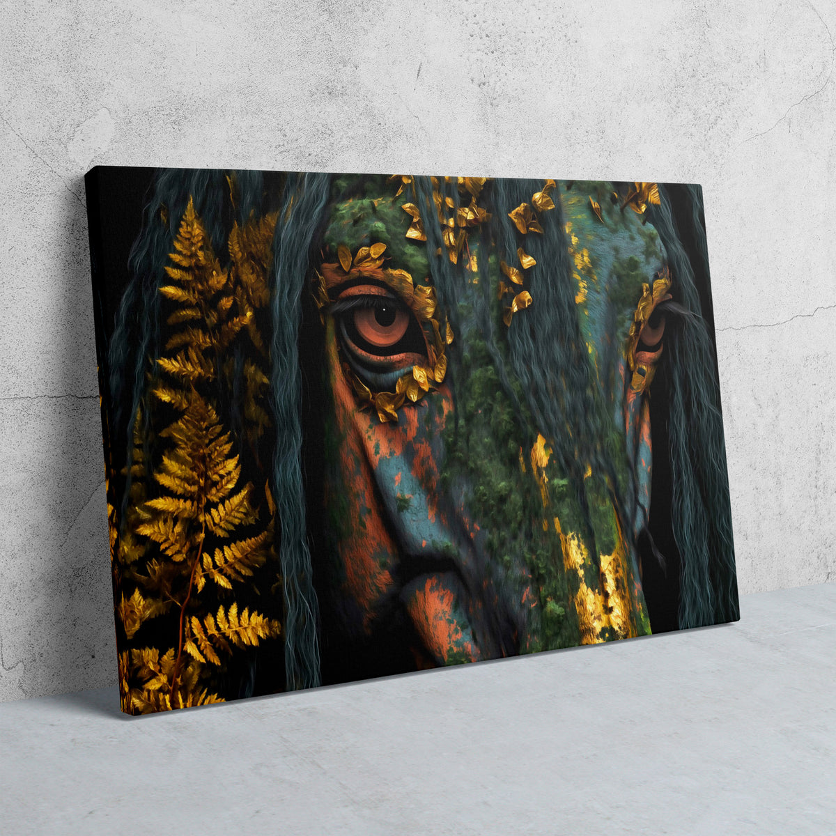 Forest Child Portrait - Luxury Wall Art