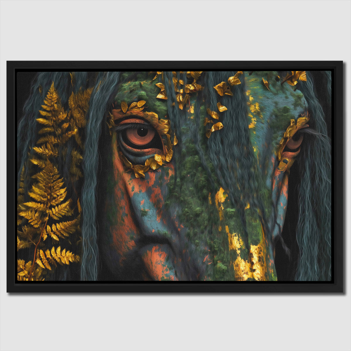 Forest Child Portrait - Luxury Wall Art