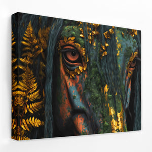 Forest Child Portrait - Luxury Wall Art