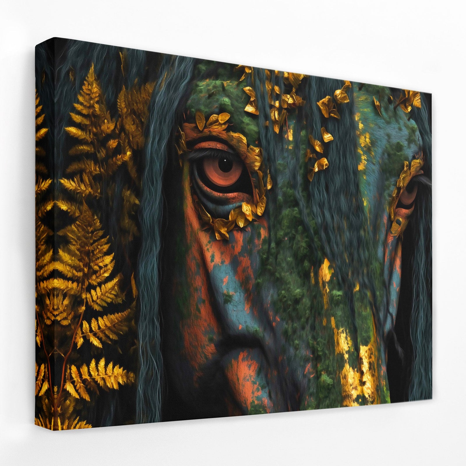 Forest Child Portrait - Luxury Wall Art