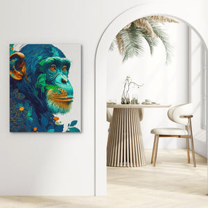 Forest Chimp - Luxury Wall Art