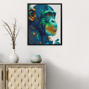 Forest Chimp - Luxury Wall Art