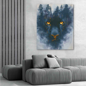 Forest Panther - Luxury Wall Art