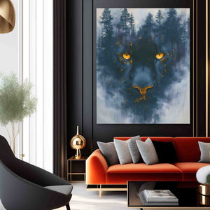 Forest Panther - Luxury Wall Art