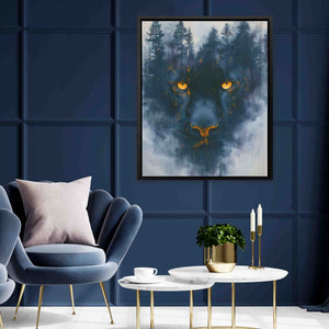 Forest Panther - Luxury Wall Art