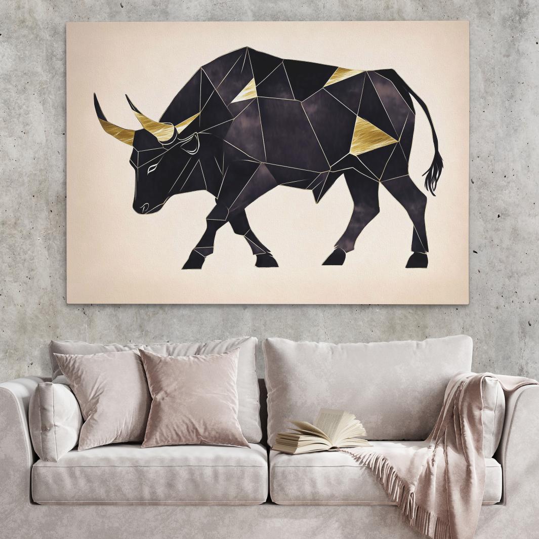 Forged in Gold - Luxury Wall Art