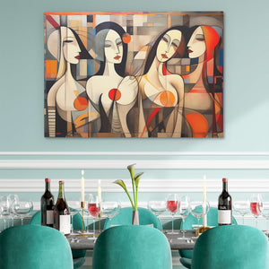 Four Shades of Grace - Luxury Wall Art