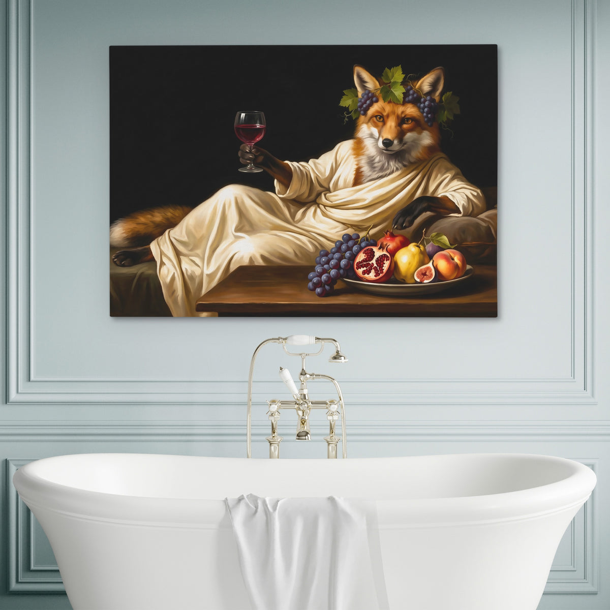 Fox Bacchus Repose — Fox Bacchus Repose Luxury Bathroom Wall 95