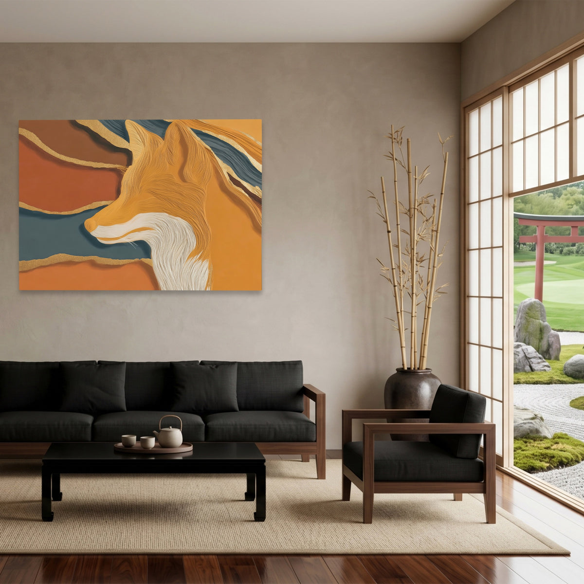 Fox Color Field — Fox Color Field Japanese Garden Land 152