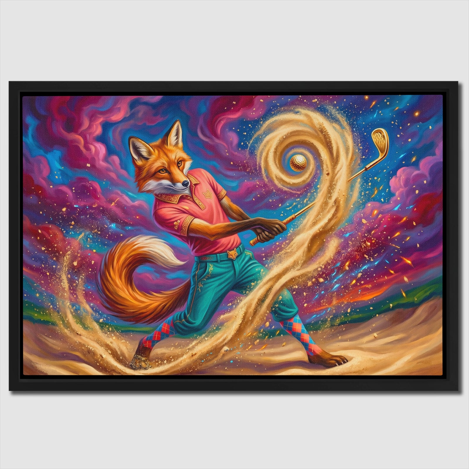 Fox Cosmic Swing — Fox Cosmic Swing Close Up Landscape 16