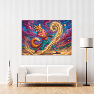 Fox Cosmic Swing — Fox Cosmic Swing New   Striped Wall Luxe 128