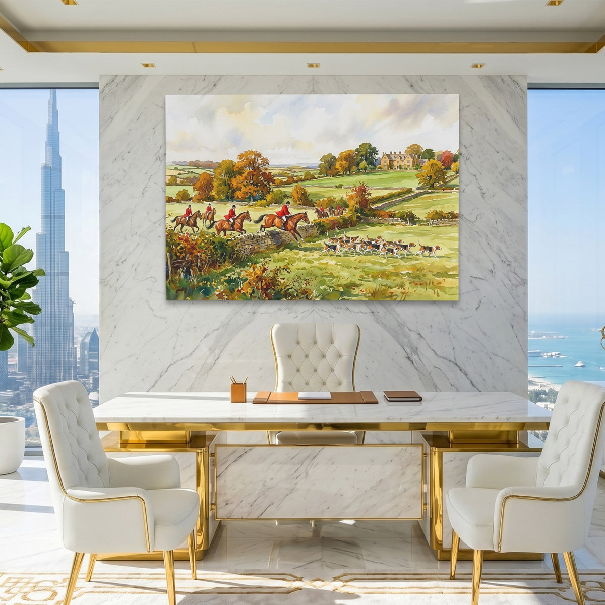 Fox Hunt Autumn — Fox Hunt Autumn King Lux Land 140